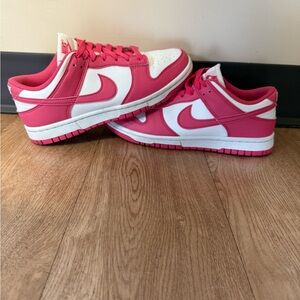 Nike Pink and White Dunks!